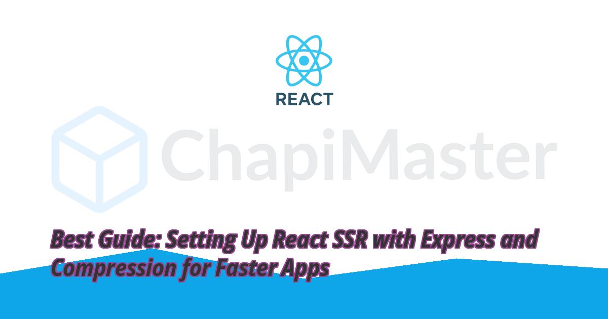 react-ssr-with-express-and-compression