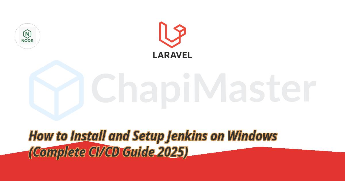 install-and-setup-jenkins-on-windows