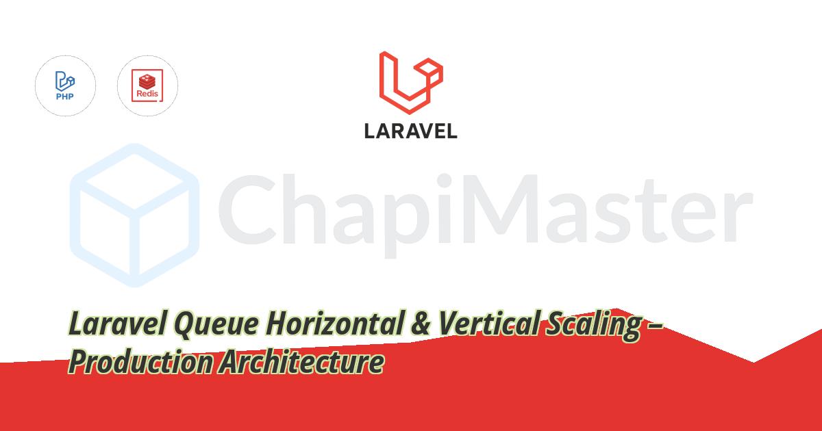 Laravel Queue Horizontal & Vertical Scaling – Production Architecture